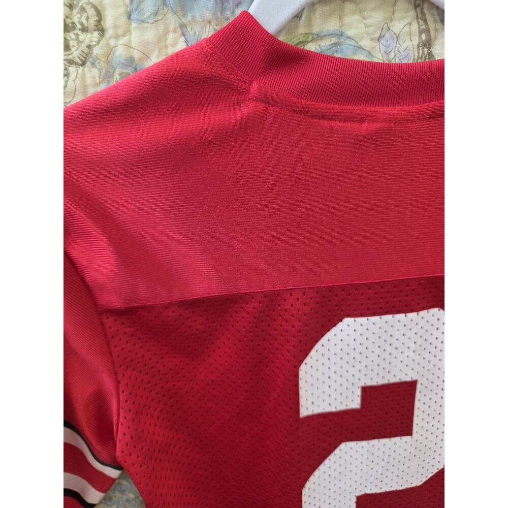 Ohio State Buckeyes Nike Kids Small SZ 8 Football Jersey #2 Red College - Picture 10 of 14